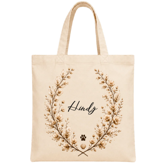 Tote Bag Bohème personnalisable