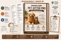 Dossier Professionnel Pet-sitter – Fiches clients, suivi & organisation complète