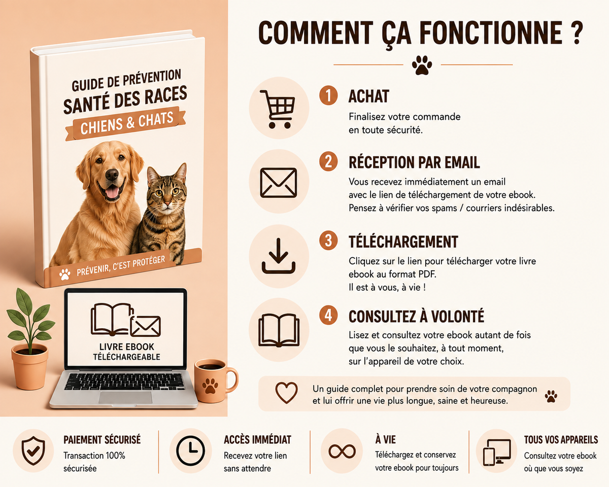 🐾 Guide Prévention Santé – Chiens & Chats : les prédispositions à connaître