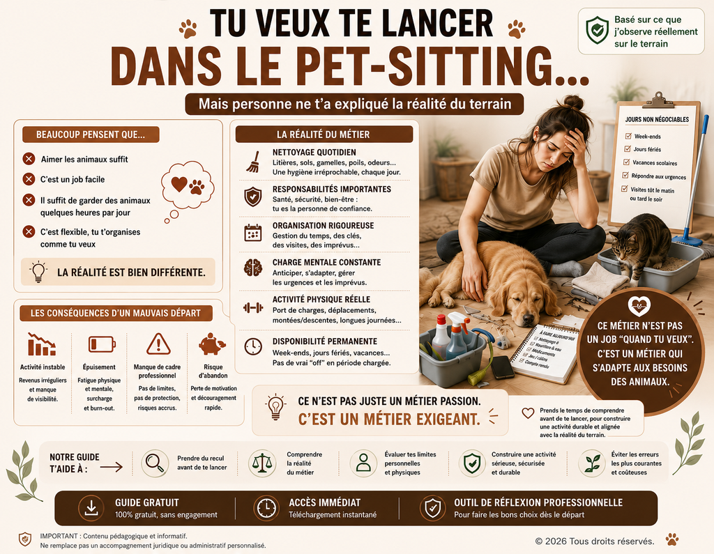 Devenir Pet-sitter – Le guide pour savoir si ce métier est vraiment fait pour toi