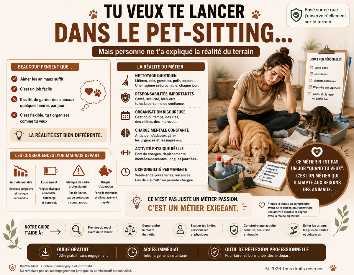 Devenir Pet-sitter – Le guide pour savoir si ce métier est vraiment fait pour toi