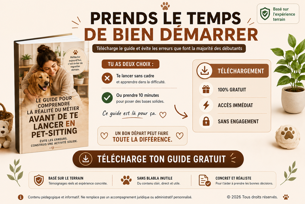 Devenir Pet-sitter – Le guide pour savoir si ce métier est vraiment fait pour toi