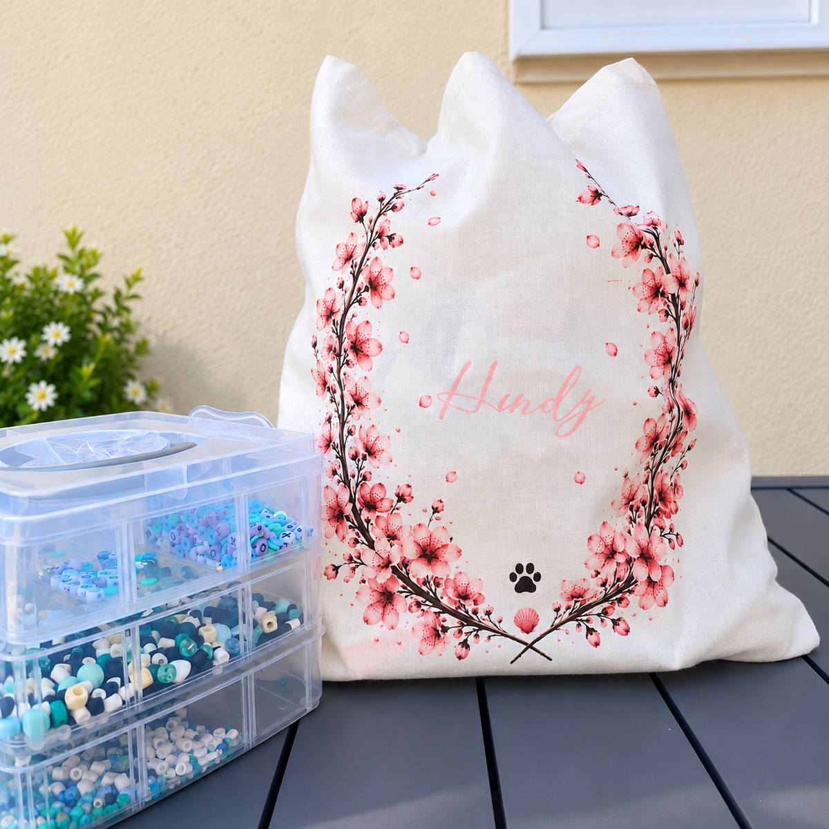 Tote bag Sakura personnalisable